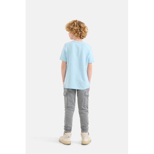 Shoeby relaxed broek grijs Jongens Katoen 98 104