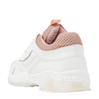 thumbnail: Vingino Fenna II  leren sneakers wit/roze