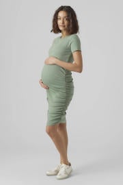 thumbnail: MAMALICIOUS zwangerschapsjurk lichtgroen