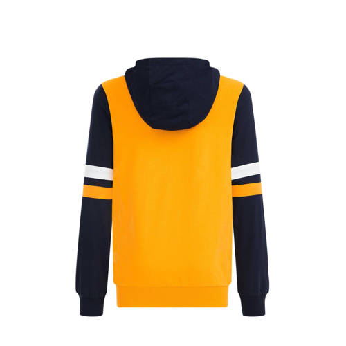 WE Fashion hoodie geel zwart wit Sweater Meerkleurig 110 116