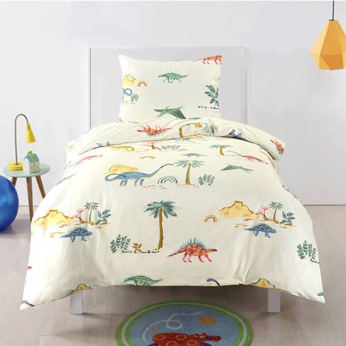 NOUS Kids katoenen dekbedovertrek peuter (120x150 cm) Multi Dierenprint