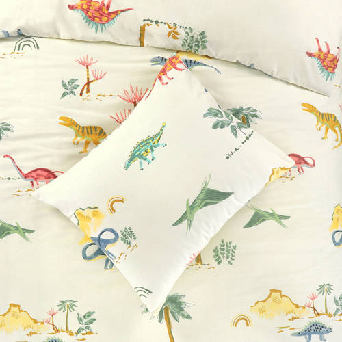 NOUS Kids katoenen dekbedovertrek peuter (120x150 cm) Multi Dierenprint