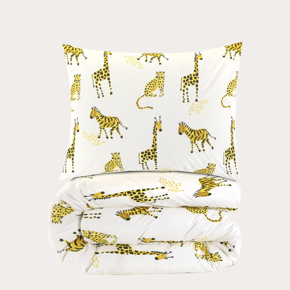 NOUS Kids katoenen dekbedovertrek kinderbed (120x150 cm)