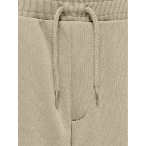 Only KIDS BOY slim fit joggingbroek KOBLASSI lichtzand Beige Jongens Sweat 128