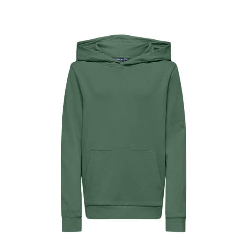 KIDS ONLY BOY hoodie KOBLASSI groen Sweater Effen