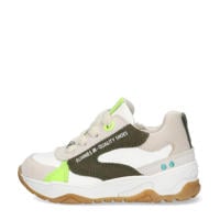 thumbnail: BunniesJR chunky suède sneakers beige/groen