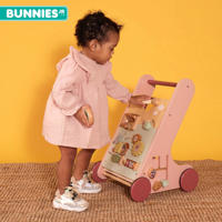 thumbnail: BunniesJR chunky leren sneakers beige/wit