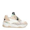 BunniesJR chunky leren sneakers beige/wit