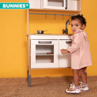 thumbnail: BunniesJR leren sneakers lila/bruin