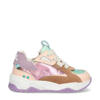BunniesJR leren sneakers lila/bruin