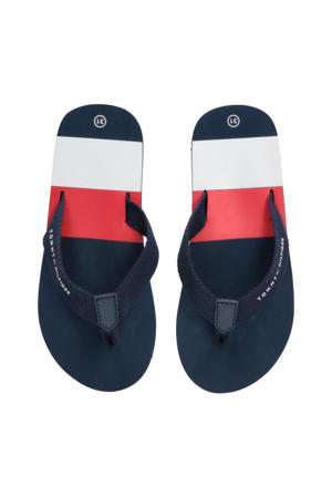 teenslippers donkerblauw
