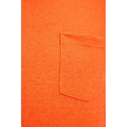 WE Fashion singlet oranje Jongens Polyester Ronde hals Effen 158 164