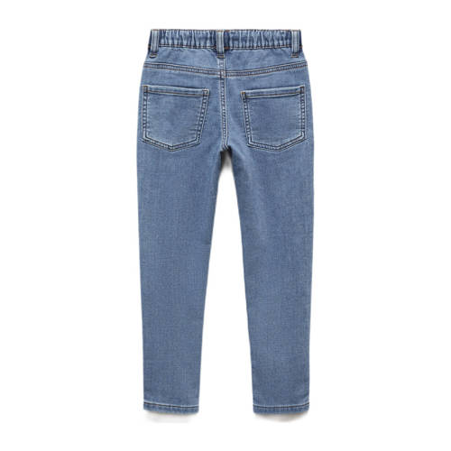 Mango Kids relaxed jeans changeant blauw Broek Jongens Stretchdenim Effen 122