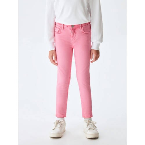 LTB skinny jeans ISABELLA G dark pink wash Roze Meisjes Denim Effen 128