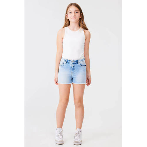 LTB regular fit denim short LAYLA G aire wash Korte broek Blauw Effen 164