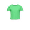 KIDS ONLY GIRL ribgebreid T-shirt KOGNELLA frisgroen