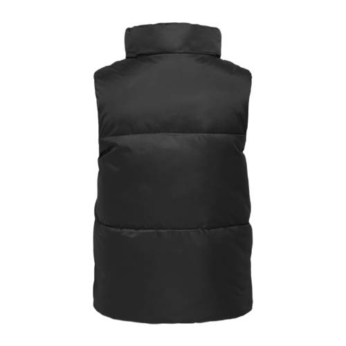 Only KIDS GIRL reversible bodywarmer KOGNEWRICKY zwart Meisjes Polyester Opstaande kraag 122