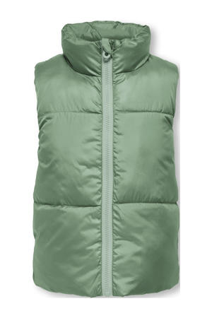 reversible bodywarmer KOGNEWRICKY groen/lichtgroen