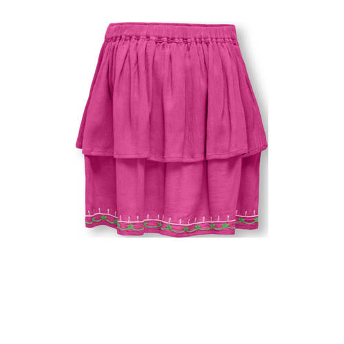 Only KIDS GIRL rok KOGADA fuchisa Roze Meisjes Viscose Effen 128