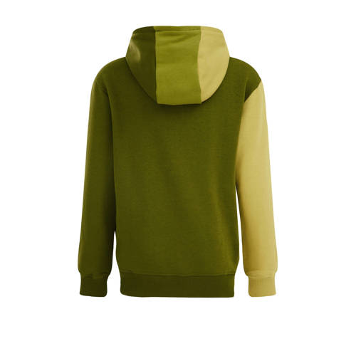 WE Fashion Salty Dog hoodie groen Sweater Meerkleurig 122 128