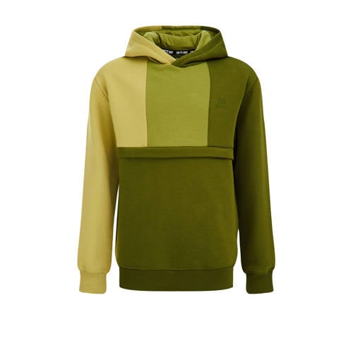 WE Fashion hoodie groen Sweater Meerkleurig