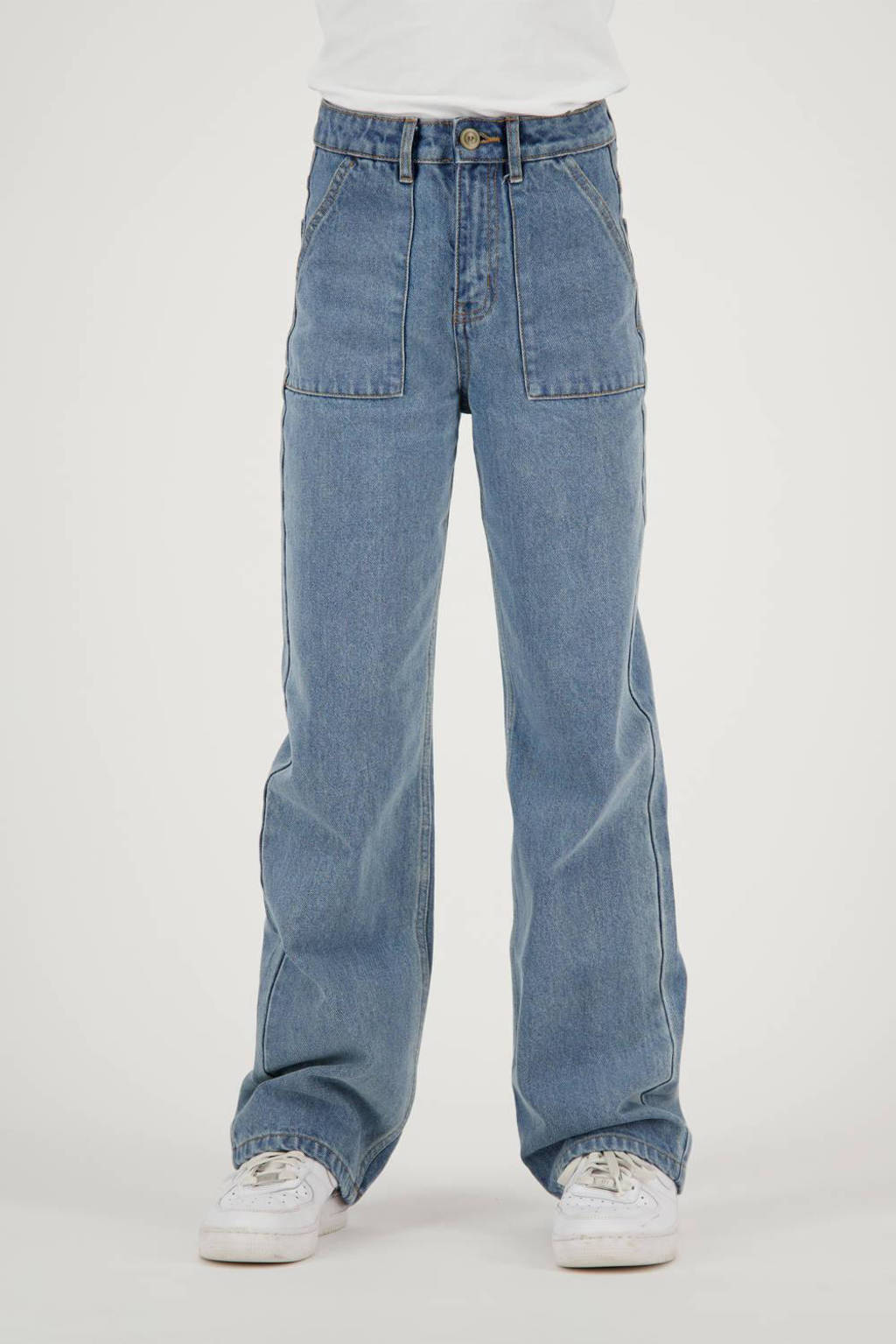 high waist loose fit jeans Mississippi worker vintage blue