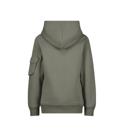 Raizzed hoodie Eugene grijsgroen Sweater Effen 116