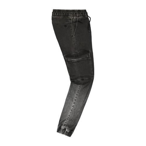 Raizzed slim fit jeans Shanghai black Zwart Jongens Stretchdenim Effen 116