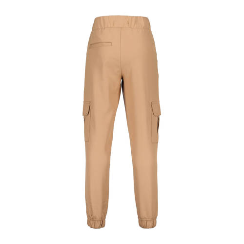 Raizzed tapered fit cargobroek Noxi lichtbruin Meisjes Nylon Effen 116
