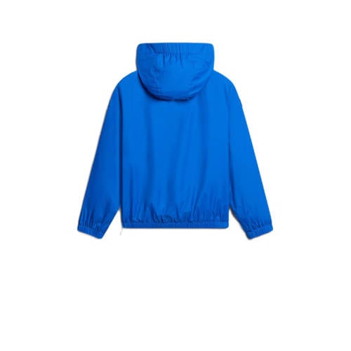 Napapijri zomerjas met logo blauw Jongens Polyamide Capuchon Logo 128