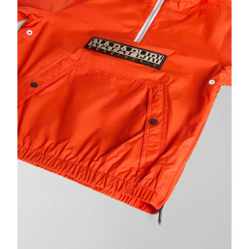 Napapijri zomerjas met logo rood Jongens Polyamide Capuchon Logo 128