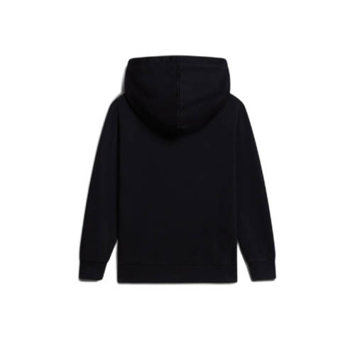 Napapijri hoodie met logo zwart wit Sweater Logo 128