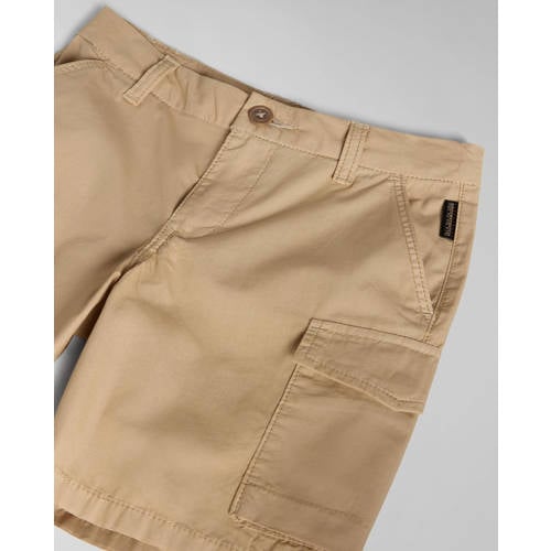 Napapijri cargo short beige Korte broek Jongens Katoen Effen 164