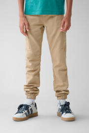 thumbnail: Shoeby tapered fit cargobroek zand
