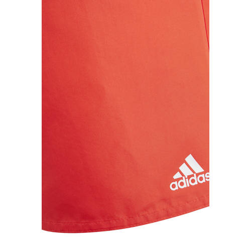 Adidas Performance zwemshort rood Jongens Polyester Effen 152