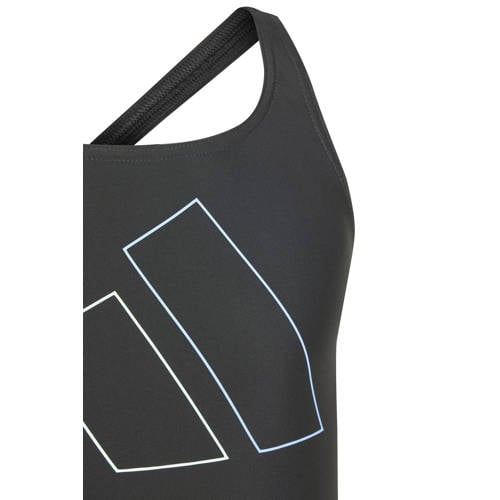 Adidas Performance Infinitex sportbadpak zwart Meisjes Polyamide Logo 110