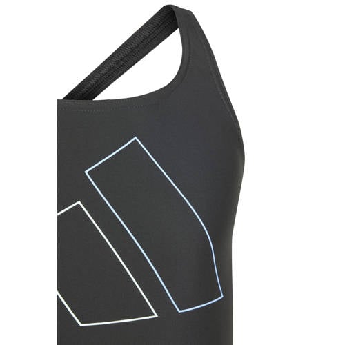 Adidas Performance Infinitex sportbadpak zwart Meisjes Gerecycled polyamide 110