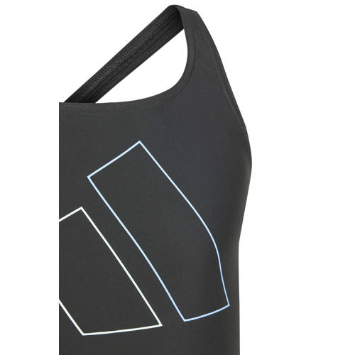 Adidas Performance Infinitex sportbadpak zwart Meisjes Gerecycled polyamide 110