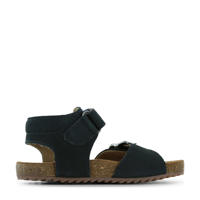 thumbnail: Shoesme   suède sandalen donkerblauw