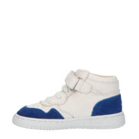 thumbnail: Shoesme   leren sneakers wit/blauw