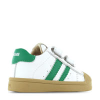 thumbnail: Shoesme   leren sneakers wit/groen