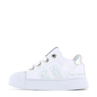 thumbnail: Shoesme   leren sneakers wit/zilver