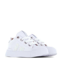 thumbnail: Shoesme   leren sneakers wit/zilver