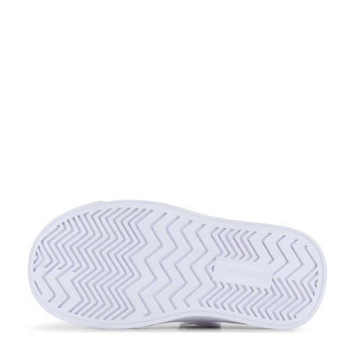 Shoesme leren sneakers wit/roze Meisjes Leer Meerkleurig