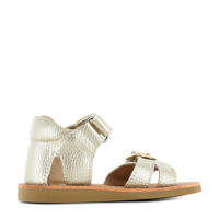 thumbnail: Shoesme   leren sandalen goud metallic