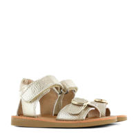 thumbnail: Shoesme   leren sandalen goud metallic