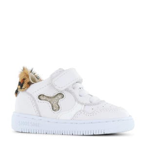 leren sneakers wit
