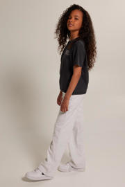 thumbnail: America Today gemêleerde wide leg joggingbroek grijs