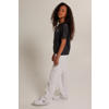 America Today gemêleerde wide leg joggingbroek grijs