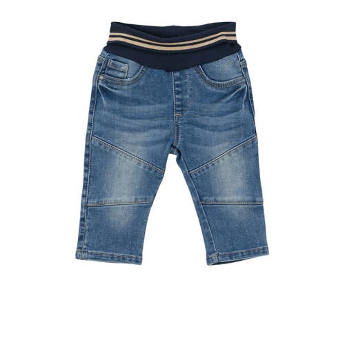 s.Oliver baby straight fit jeans light denim Blauw Jongens Stretchdenim